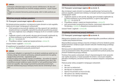 2015-2016 Skoda Superb Owner's Manual | Polish