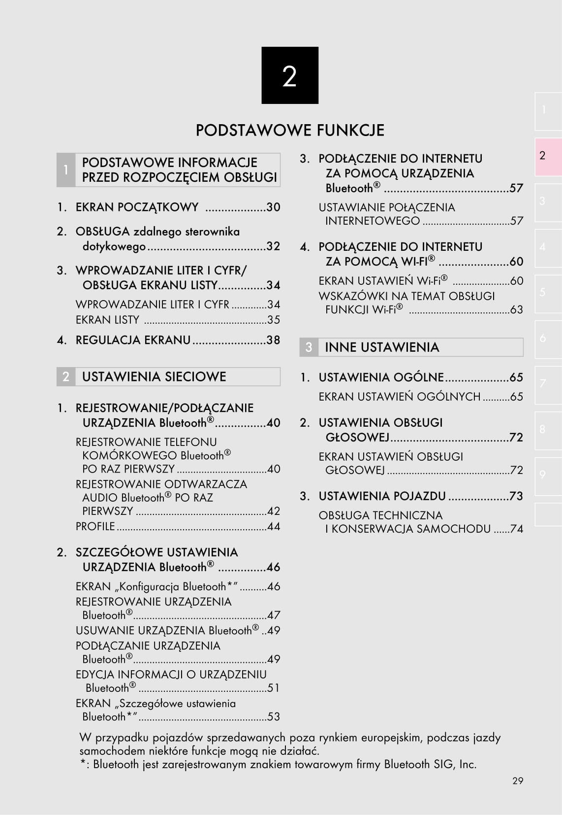 2016-2017 Lexus LS 600h/LS 600h L Owner's Manual | Polish