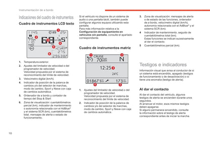 2017-2019 Citroën C3 Aircross Owner's Manual | Spanish