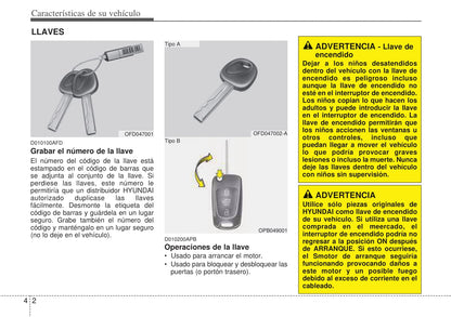 2008-2009 Hyundai i20 Owner's Manual | Spanish