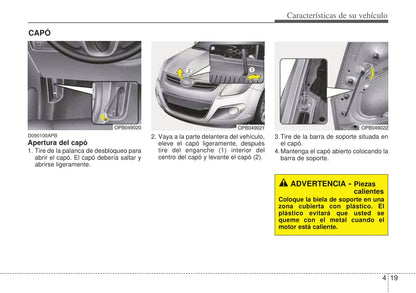 2008-2009 Hyundai i20 Gebruikershandleiding | Spaans