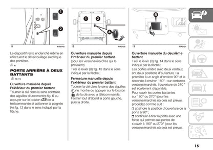 2019-2020 Fiat Ducato Owner's Manual | French