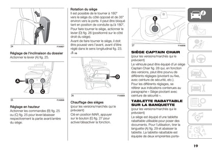 2019-2020 Fiat Ducato Owner's Manual | French