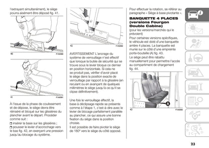 2019-2020 Fiat Ducato Gebruikershandleiding | Frans