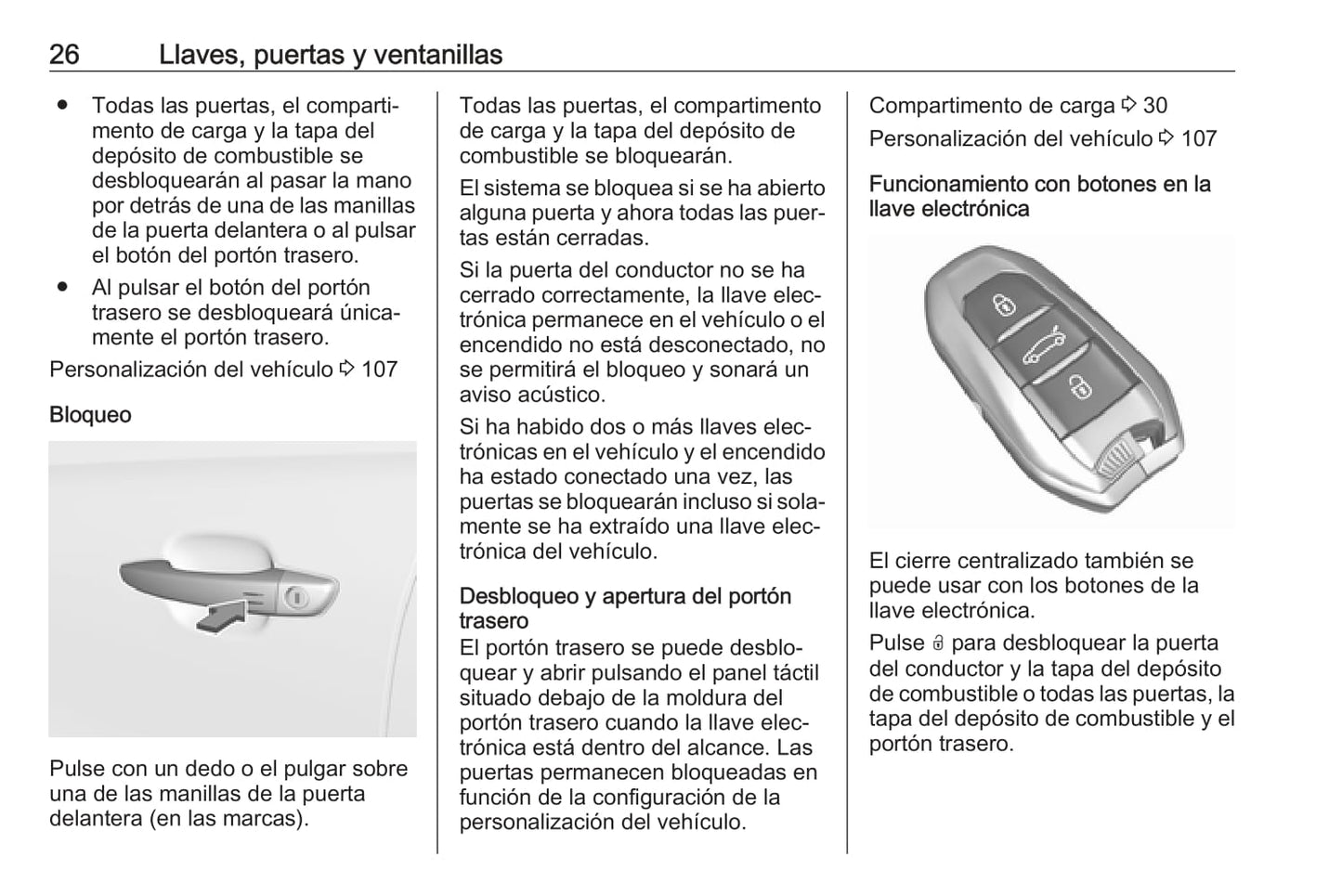 2018 Opel Crossland X Owner's Manual | Spanish