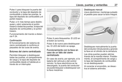 2018 Opel Crossland X Owner's Manual | Spanish