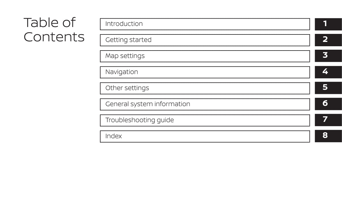 Nissan Navigation System Owner's Manual 2018