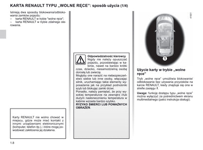 2019-2020 Renault Scénic Bedienungsanleitung | Polnisch