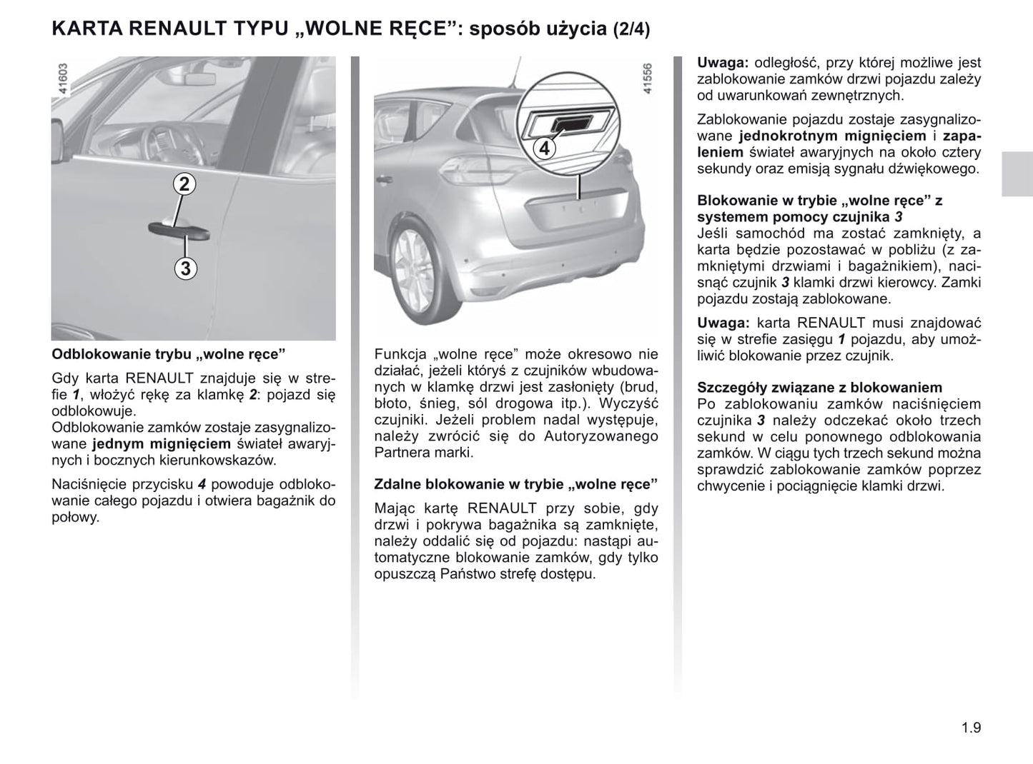 2016-2020 Renault Scenic Gebruikershandleiding | Pools