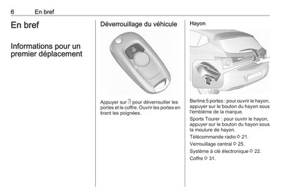 2019-2021 Opel Astra Gebruikershandleiding | Frans