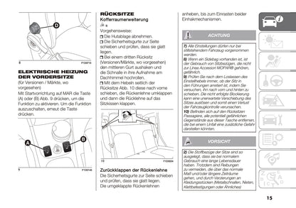 2018-2019 Fiat Panda Owner's Manual | German