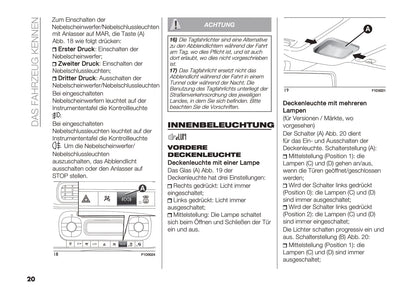 2018-2019 Fiat Panda Gebruikershandleiding | Duits