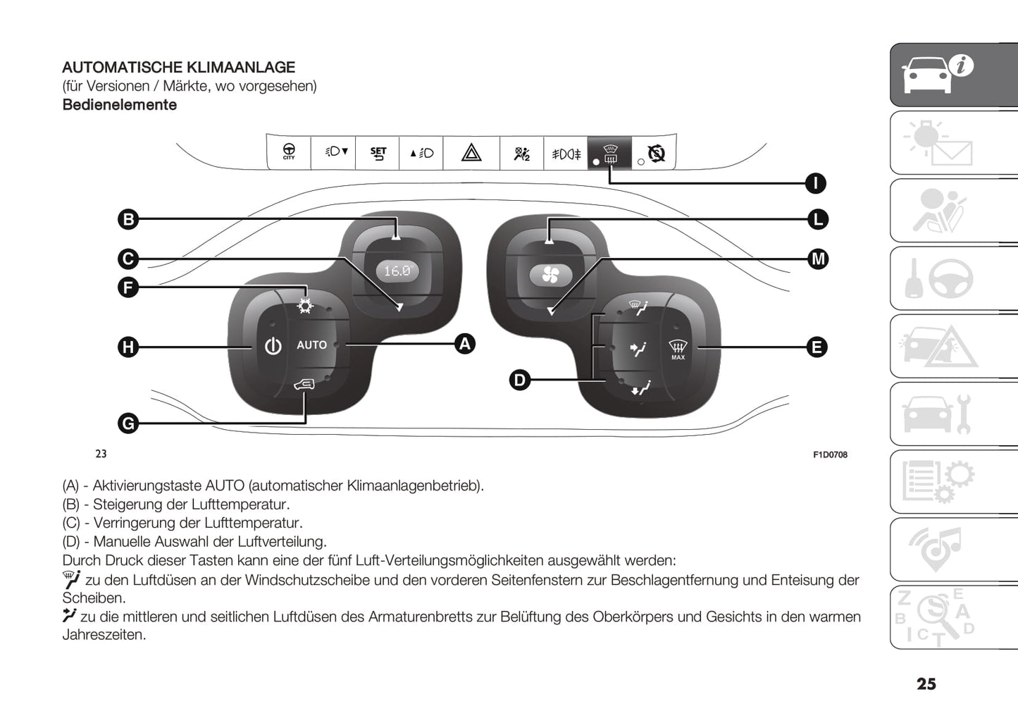 2018-2019 Fiat Panda Owner's Manual | German