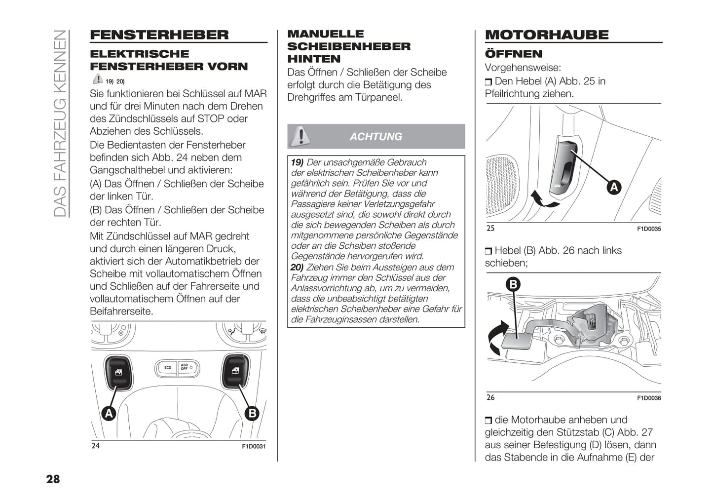 2018-2019 Fiat Panda Gebruikershandleiding | Duits