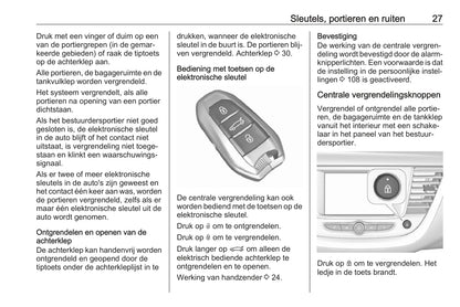 2017-2018 Opel Grandland X Owner's Manual | Dutch