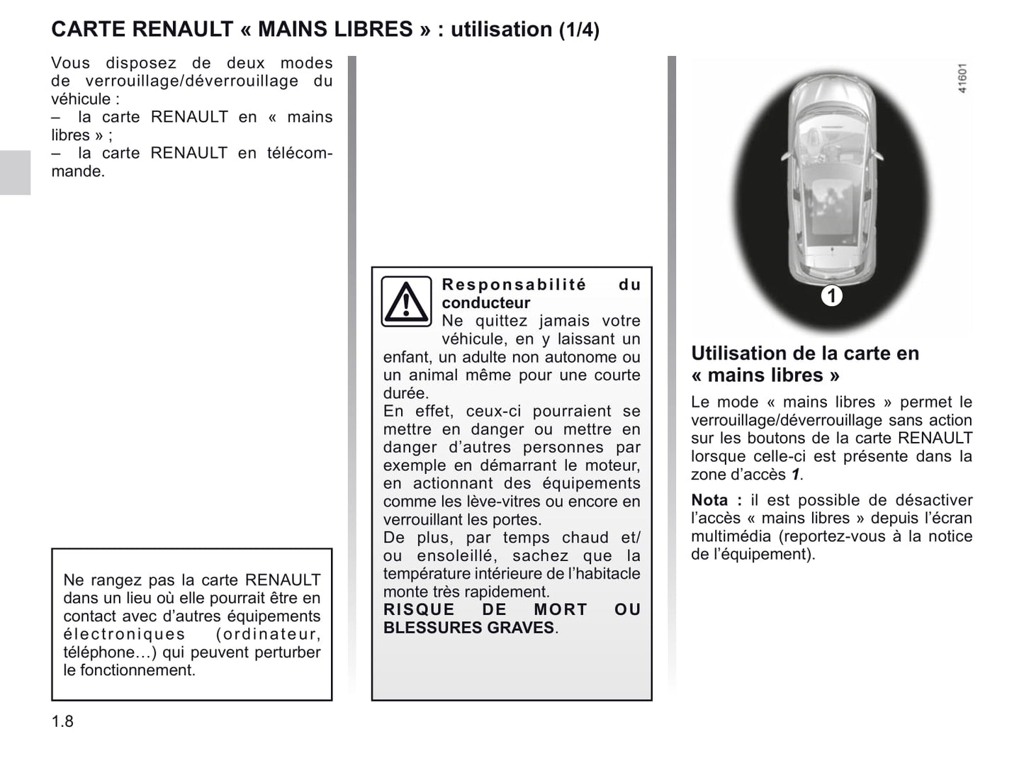 2019-2020 Renault Scénic Gebruikershandleiding | Frans