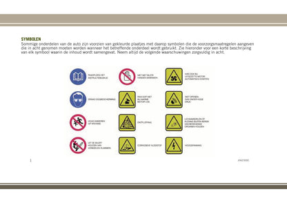 2017-2018 Jeep Renegade Gebruikershandleiding | Nederlands