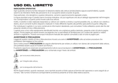 2018-2020 Fiat 500X Libertto Gebruikershandleiding | Italiaans