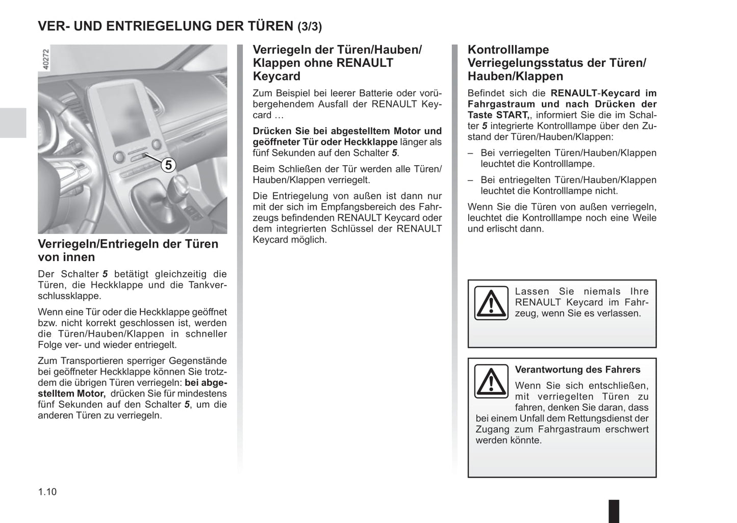 2015-2020 Renault Espace Gebruikershandleiding | Duits
