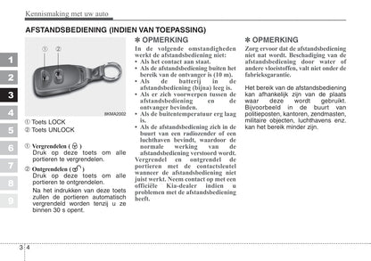 2008-2010 Kia Sportage Gebruikershandleiding | Nederlands
