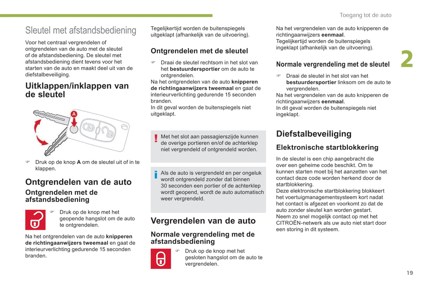 2017-2020 Citroën C-Zero Gebruikershandleiding | Nederlands