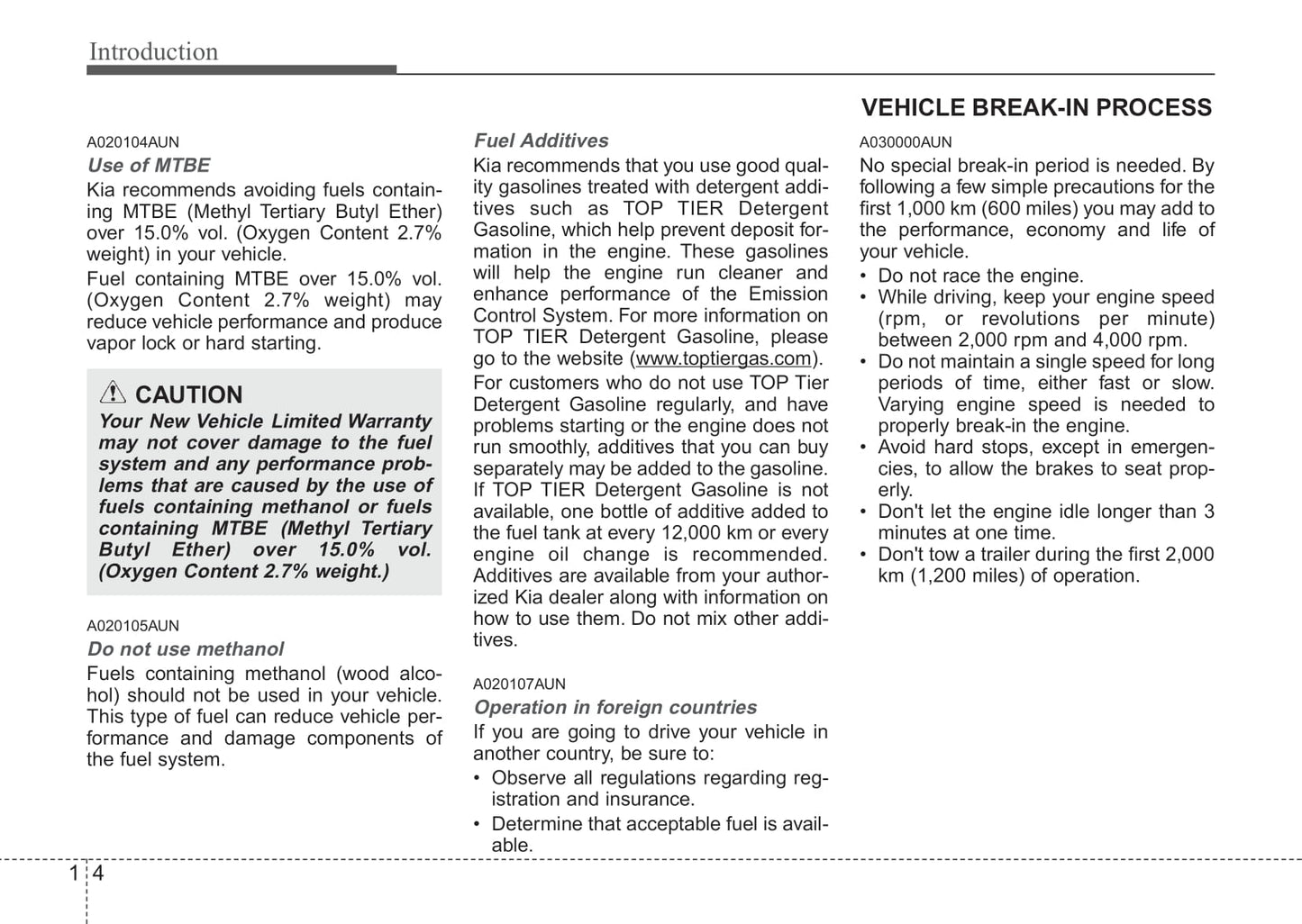 2012 Kia Rondo Owner's Manual | English