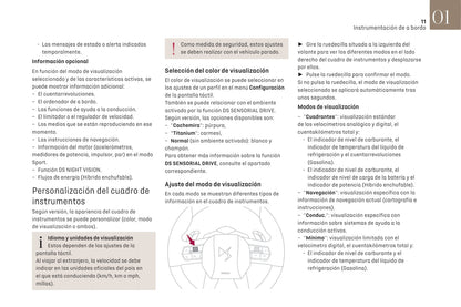 2021-2023 DS Autmobiles DS 9 Owner's Manual | Spanish