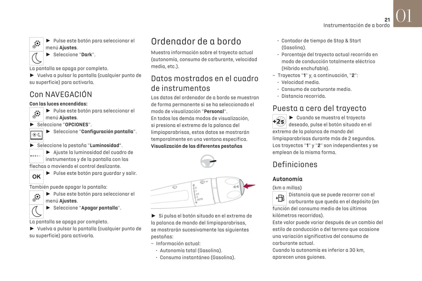 2021-2023 DS Autmobiles DS 9 Owner's Manual | Spanish