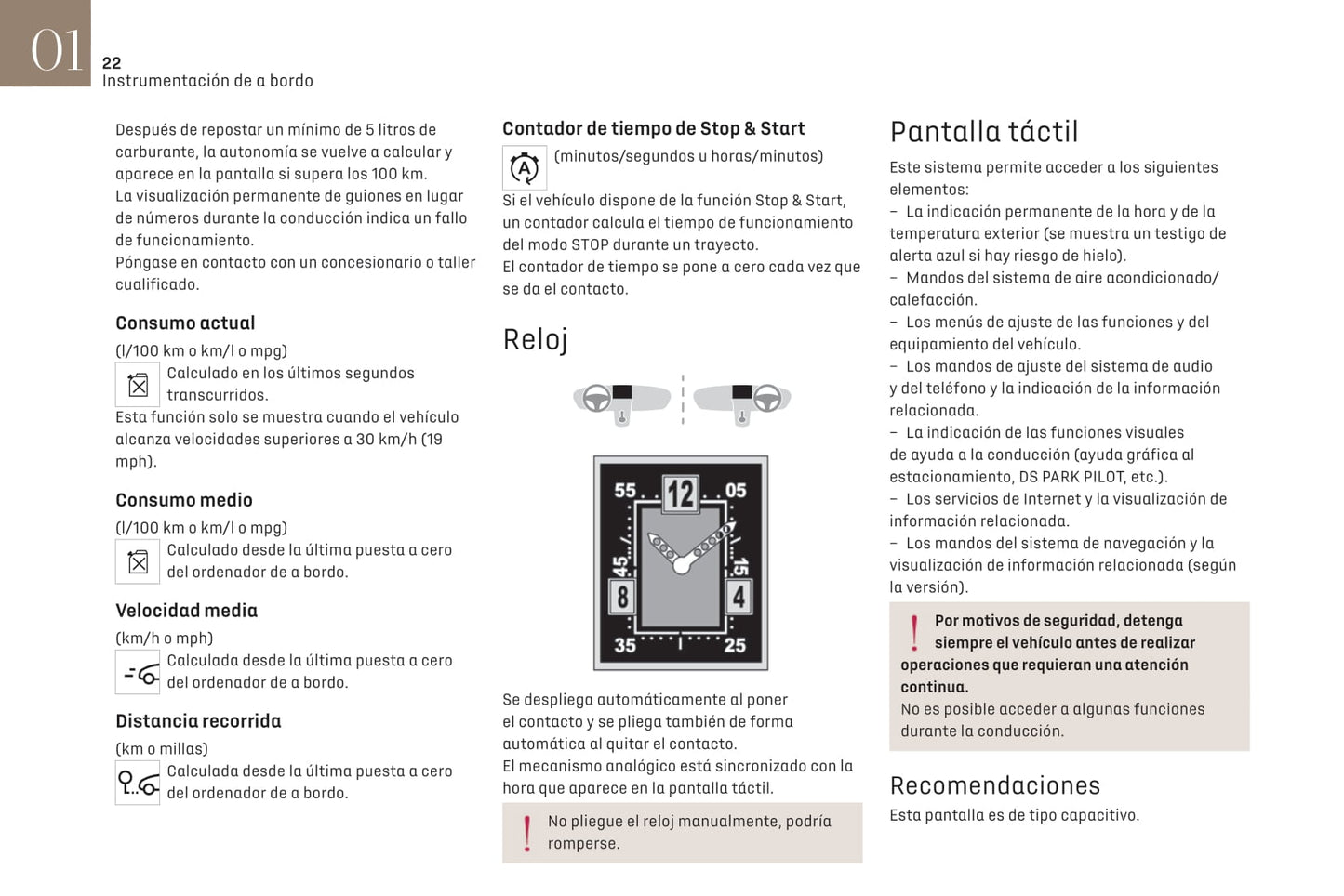 2021-2023 DS Autmobiles DS 9 Owner's Manual | Spanish