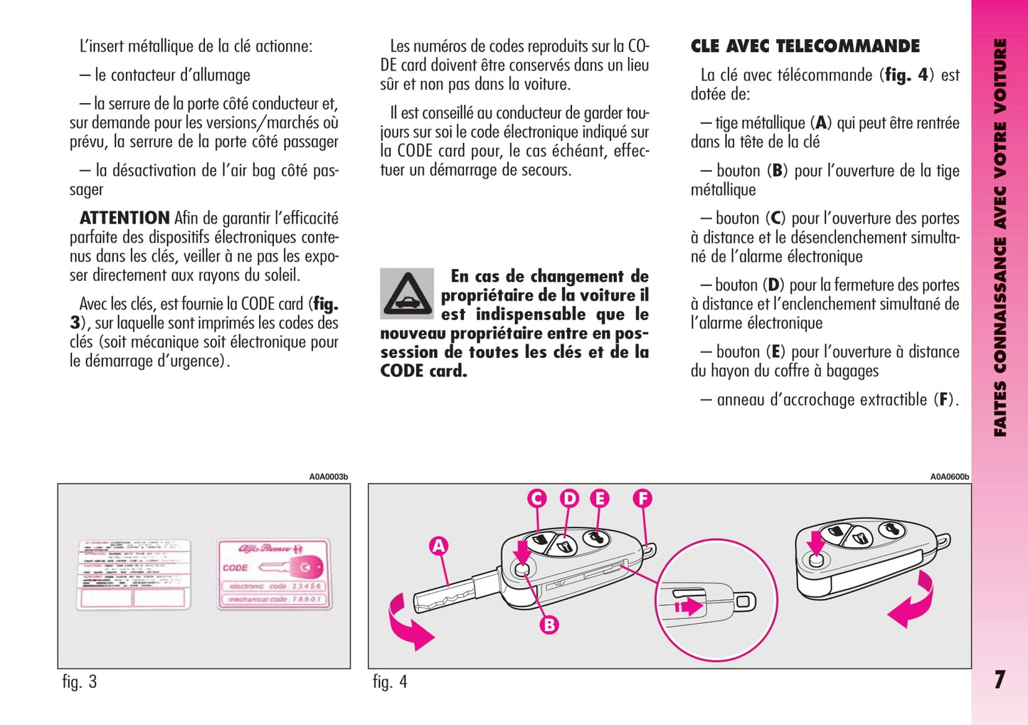 2004-2007 Alfa Romeo GT Gebruikershandleiding | Frans