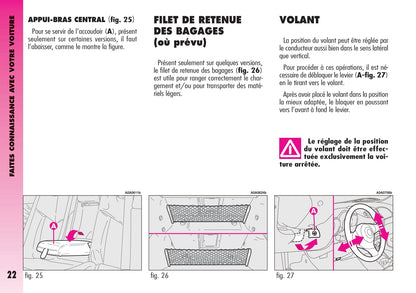 2004-2007 Alfa Romeo GT Gebruikershandleiding | Frans