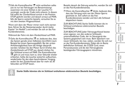 2004-2007 Fiat Multipla Gebruikershandleiding | Duits