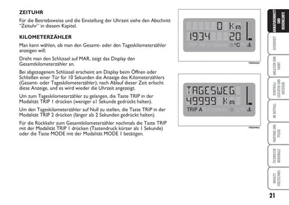 2004-2007 Fiat Multipla Gebruikershandleiding | Duits