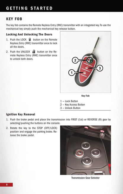2015 Alfa Romeo 4C Gebruikershandleiding | Engels