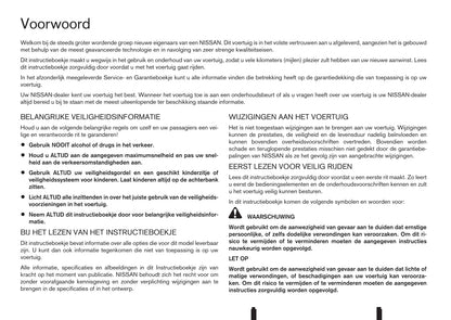 2017-2018 Nissan Qashqai Owner's Manual | Dutch