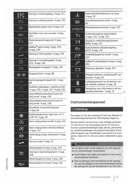 2018-2023 Volkswagen T-Cross Owner's Manual | Dutch