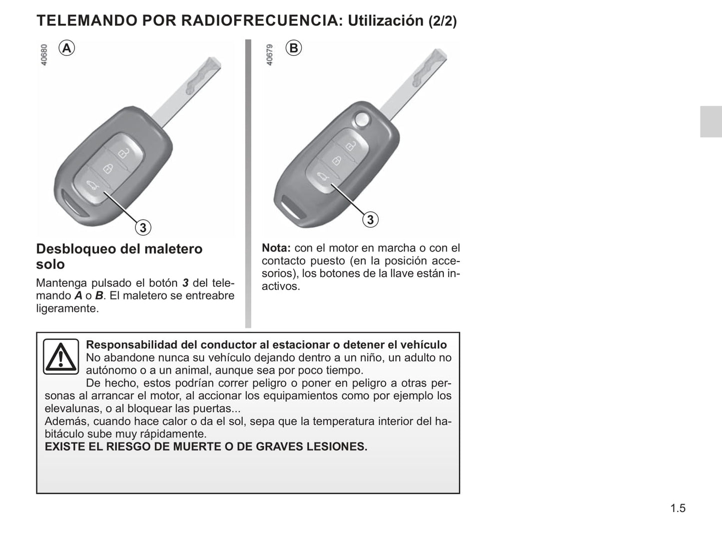 2019-2020 Renault Twingo Gebruikershandleiding | Spaans