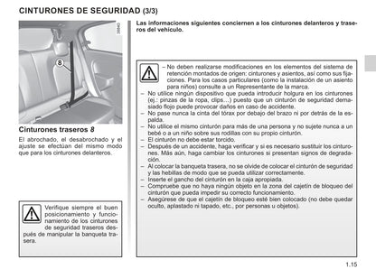 2019-2020 Renault Twingo Owner's Manual | Spanish