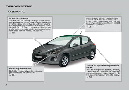 2012-2013 Peugeot 308 Gebruikershandleiding | Pools