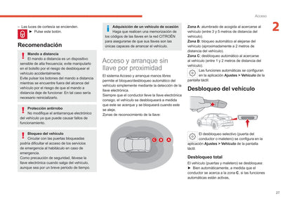 2021-2023 Citroën C5 X Gebruikershandleiding | Spaans