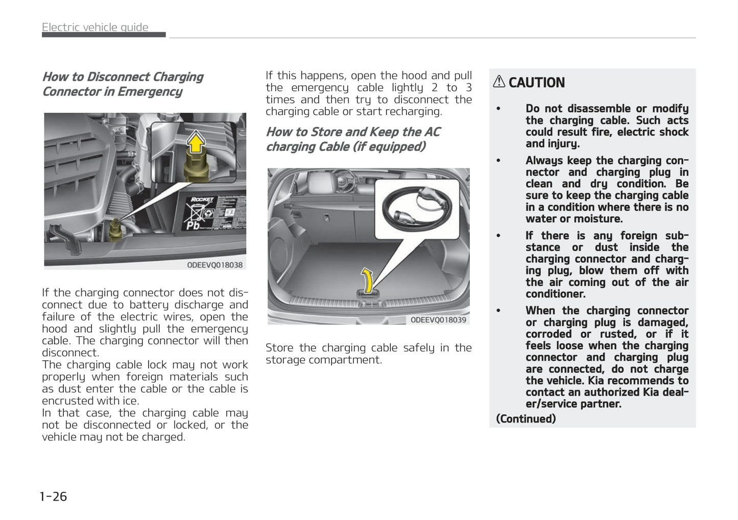 2021-2022 Kia e-Niro Owner's Manual | English