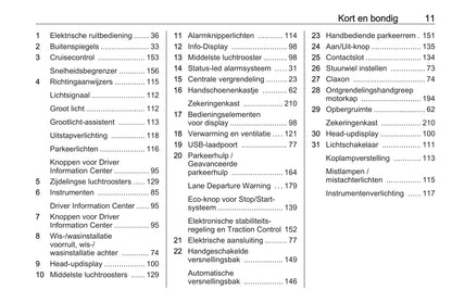 2017 Opel Crossland X Owner's Manual | Dutch