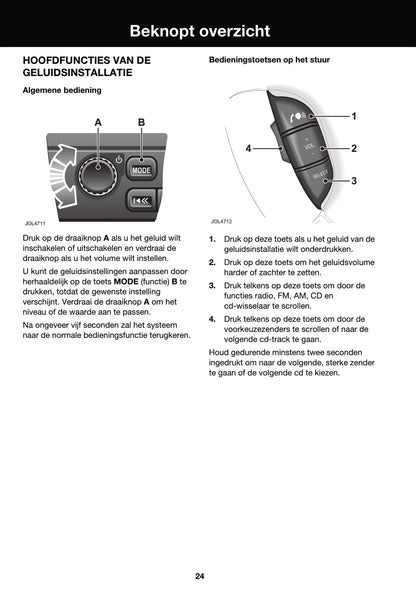 2007-2008 Jaguar S-Type Owner's Manual | Dutch