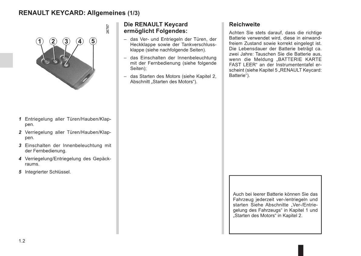 2015-2016 Renault Clio Owner's Manual | German