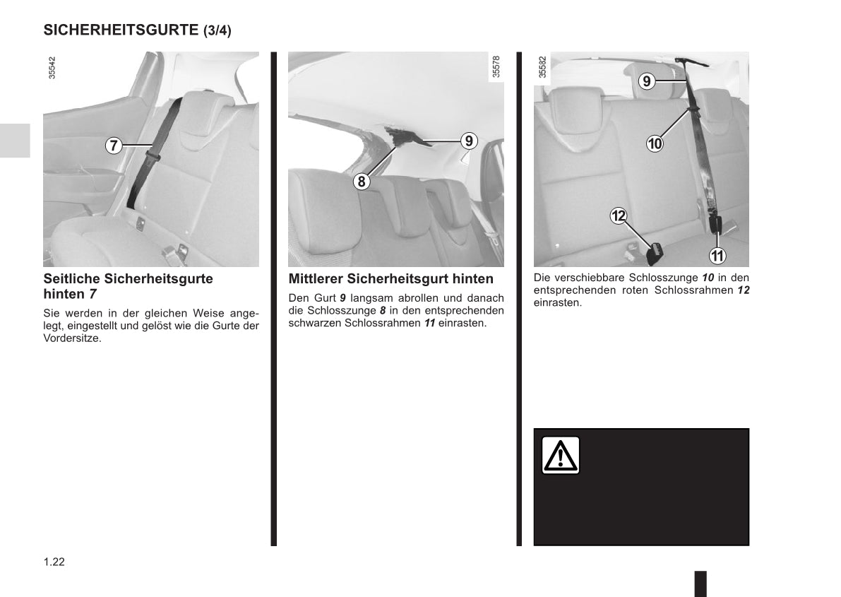 2015-2016 Renault Clio Owner's Manual | German