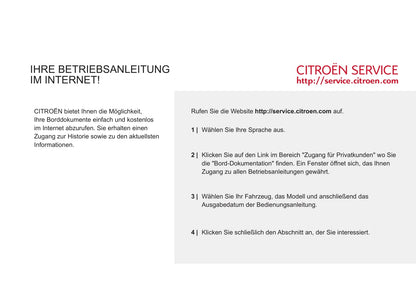 2011-2012 Citroën C-Crosser Owner's Manual | German