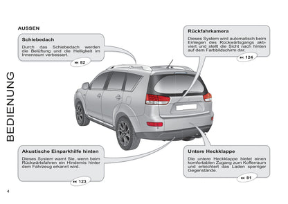 2011-2012 Citroën C-Crosser Owner's Manual | German