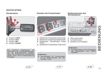 2011-2012 Citroën C-Crosser Owner's Manual | German