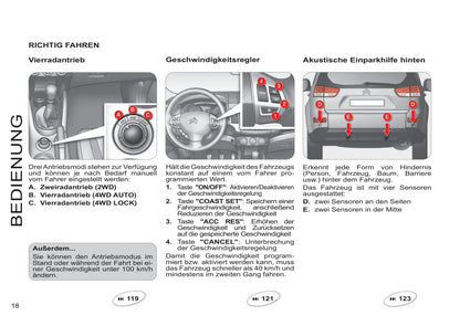 2011-2012 Citroën C-Crosser Owner's Manual | German