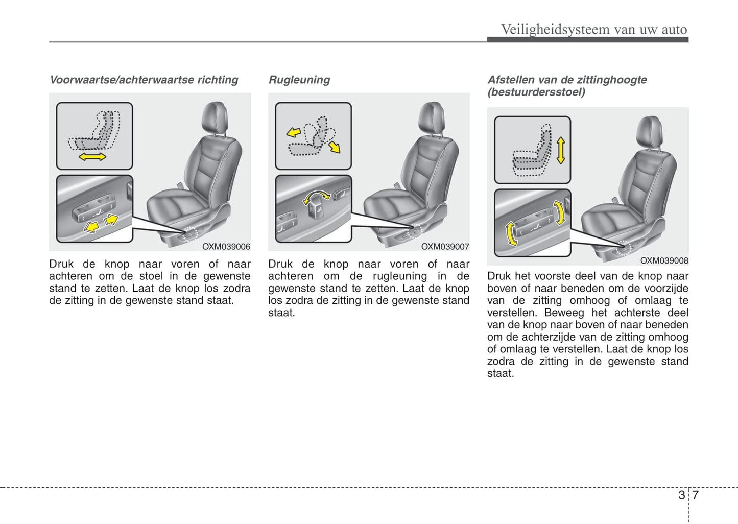 2012-2013 Kia Sorento Owner's Manual | Dutch